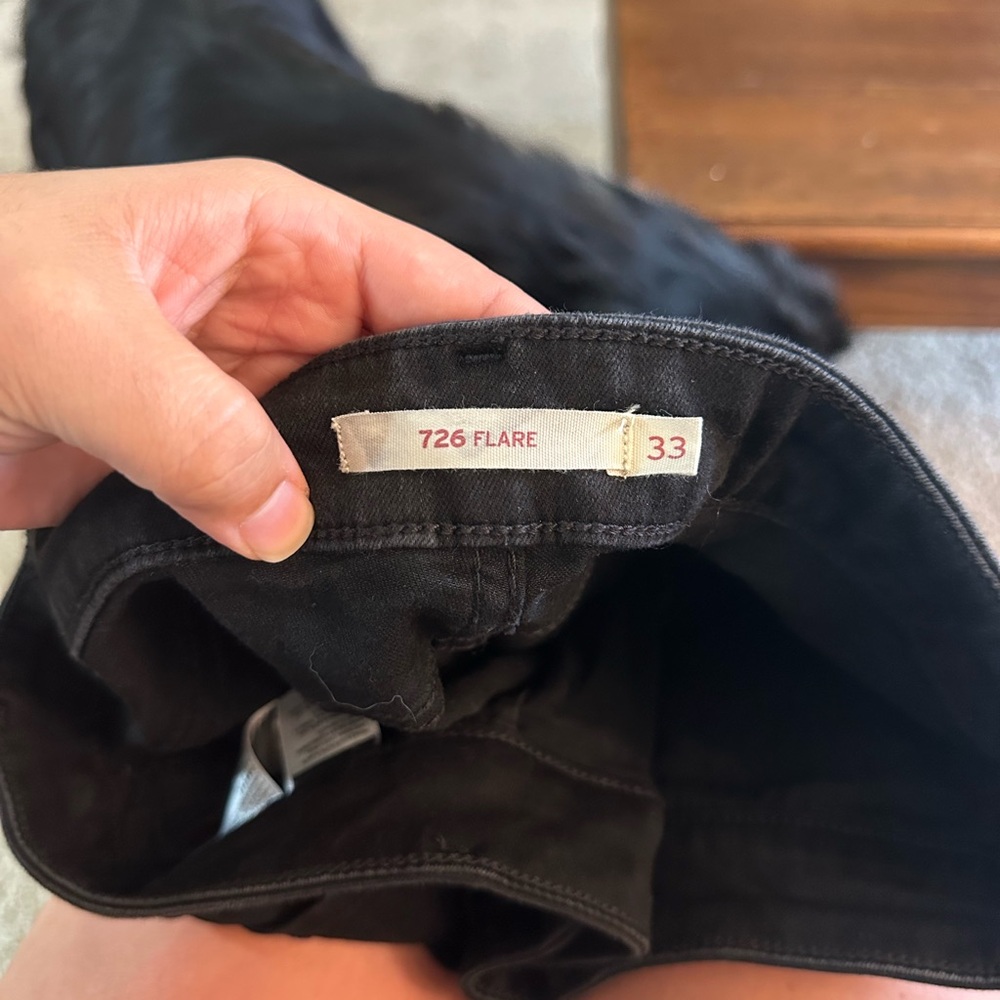 Levi's Charcoal Denim Pants